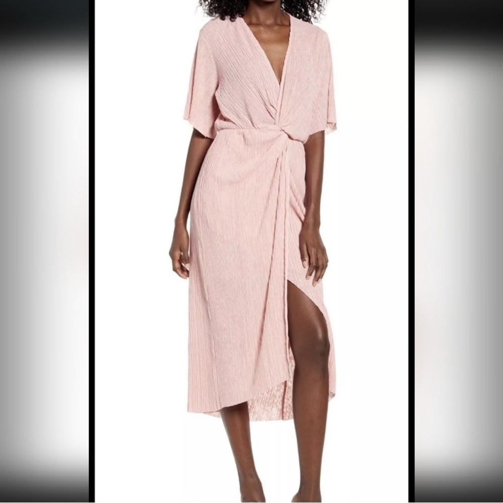 NWT Nordstrom Midi Wrap Dress